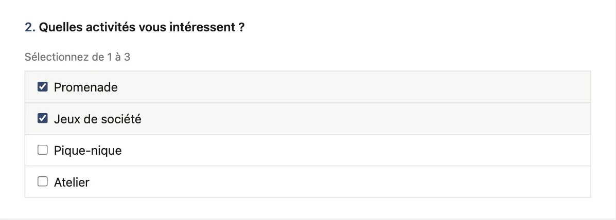 Question de vote par approbation